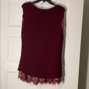 Eva Mendes Women’s Sleeveless Blouse & Skirt Set